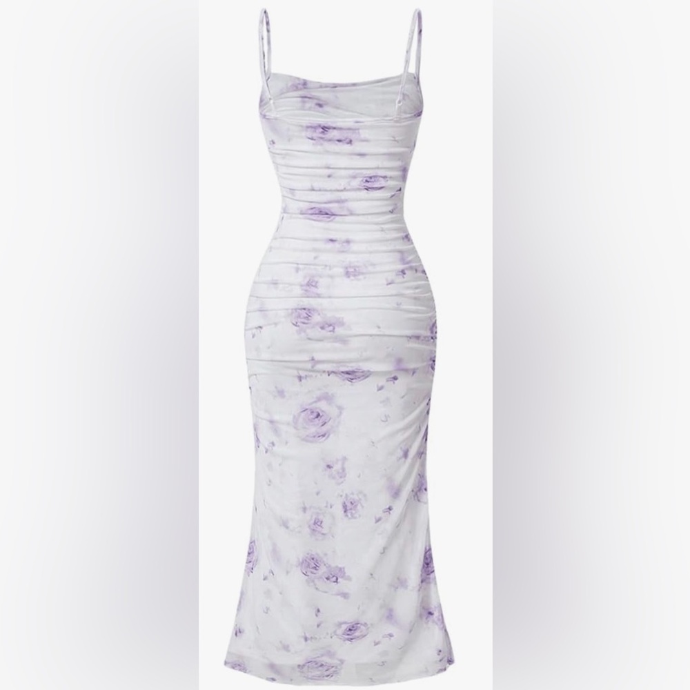 Floral Purple Women's Skirt